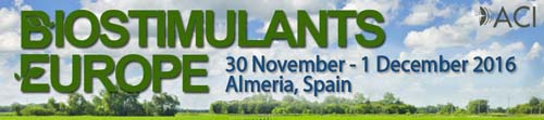 AlgaEnergy chairs the Biostimulants Europe 2016 Congress in Almeria