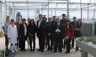 Miembros del consorcio del proyecto CENIT VIDA visitan la planta piloto de AlgaEnergy (PTEM)