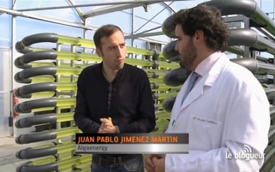 El canal de TV europeo “ARTE” entrevista a científicos de AlgaEnergy y realiza un reportaje de la PTEM
